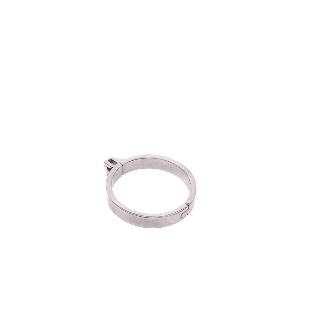 Einzelner Ring in Schrägansicht