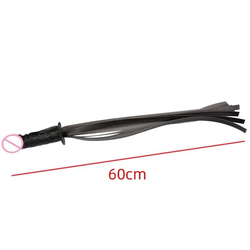 60-cm-Gesamtlänge des schwarzen Floggers