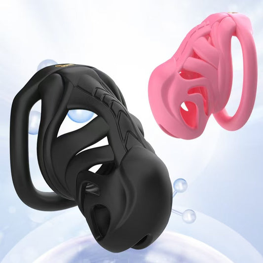 Xenomorph in Schwarz und Pink