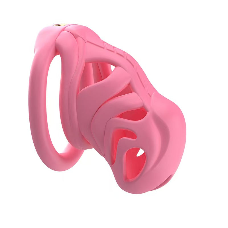 Pinker Käfig in Schrägansicht