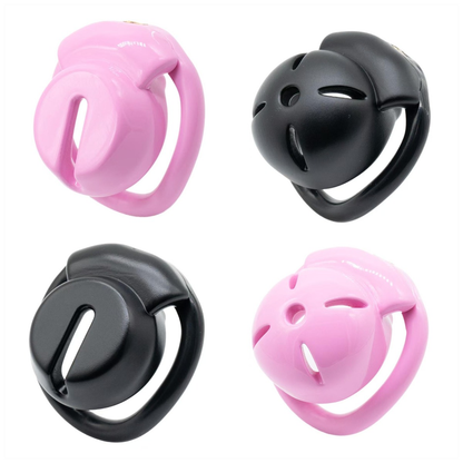 Beide Frontformen in Pink und Schwarz