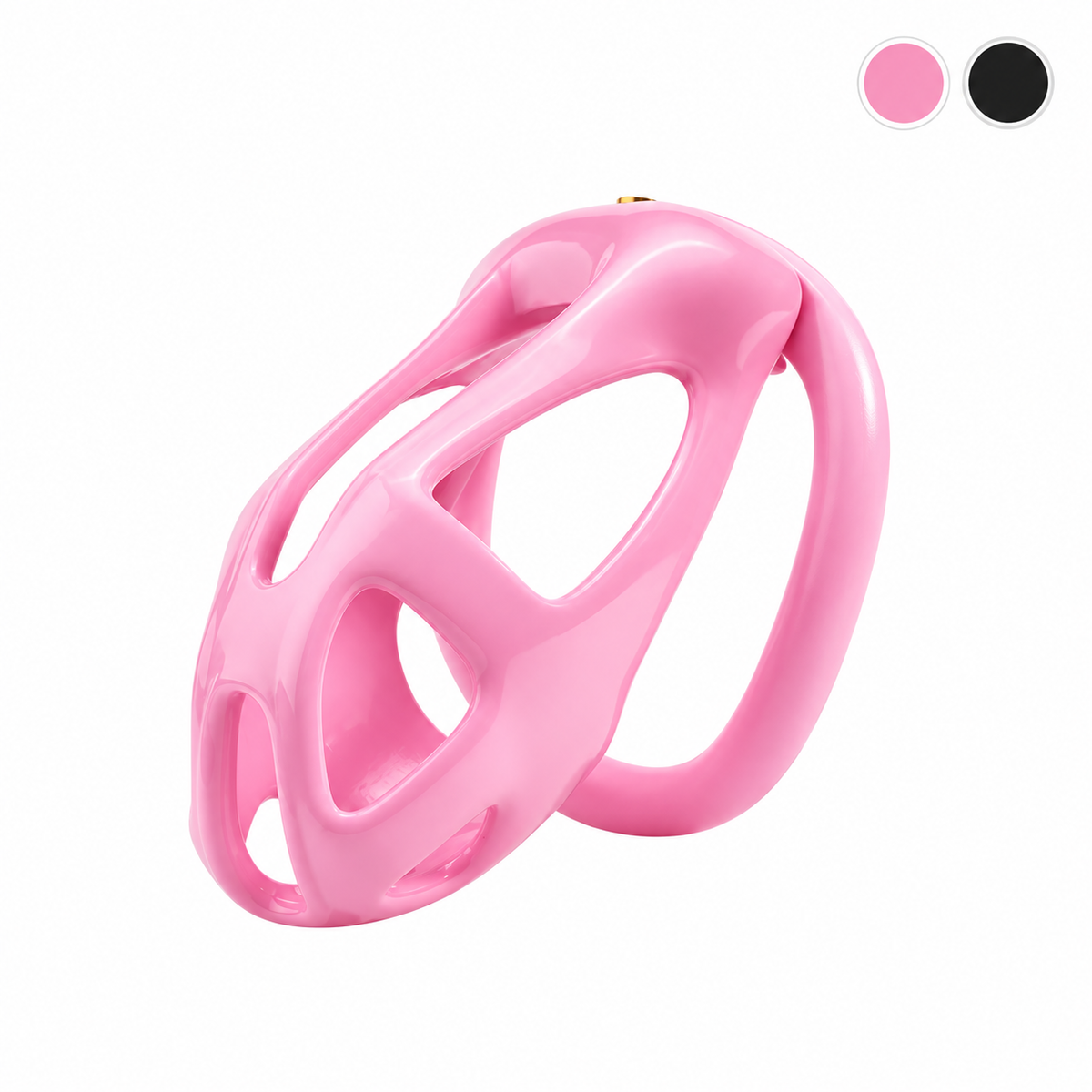 Pinker 3D Skull mit Farbübersicht