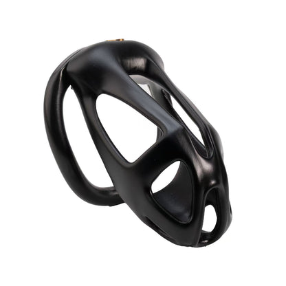 Schwarzer 3D Skull schräg