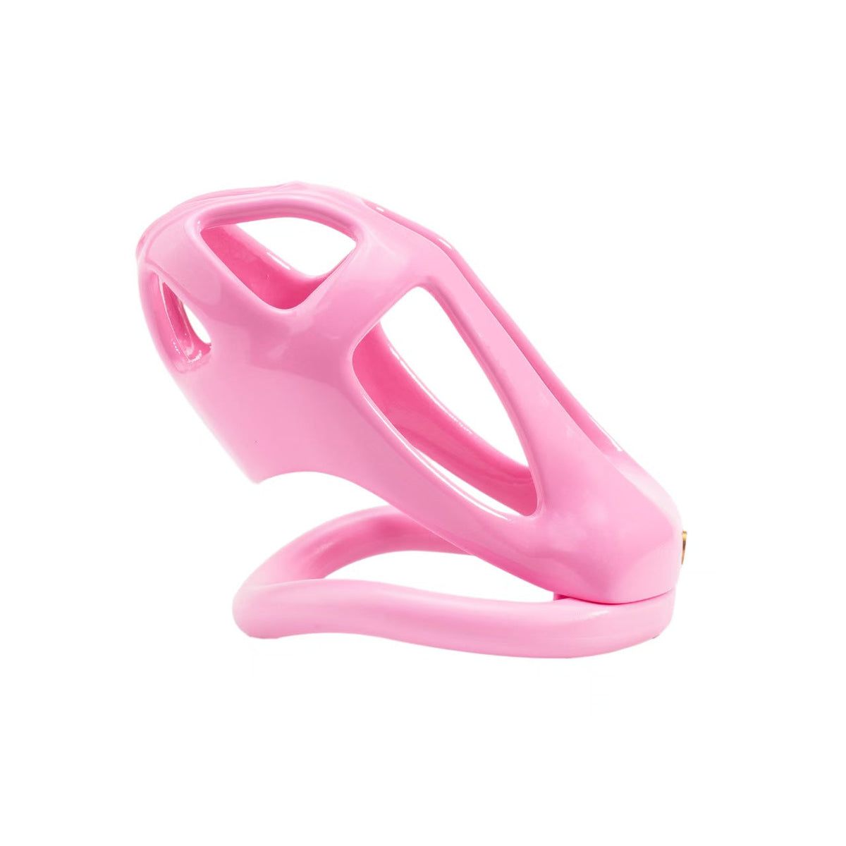Lange pinke Hülle seitlich