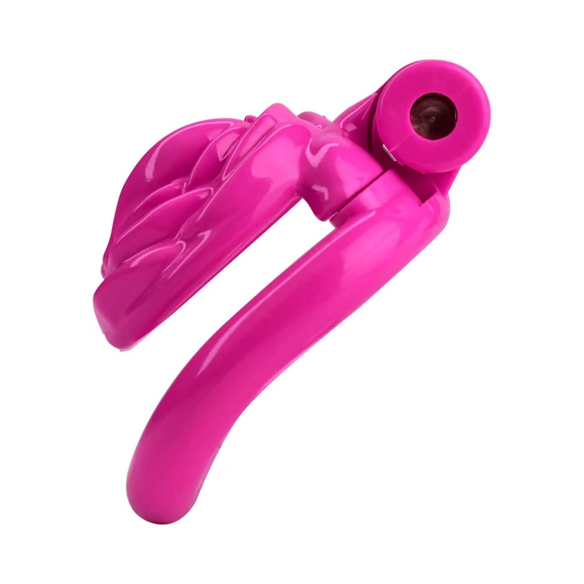 Flaches Profil des pinken Rose-Käfigs