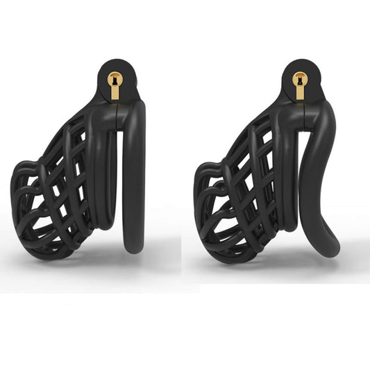 Schwarzer Spine Bone Stegosaurus mit beiden Ringformen