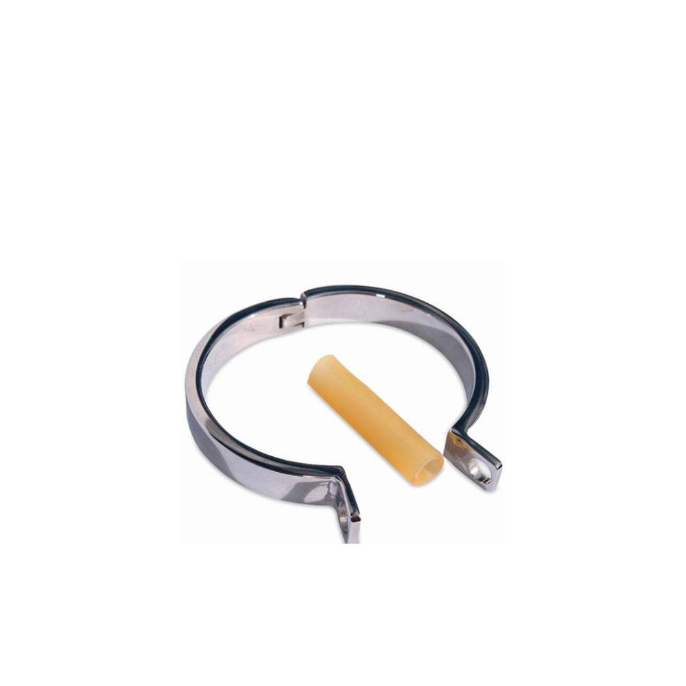 Ring mit dargestelltem Verschlussbereich