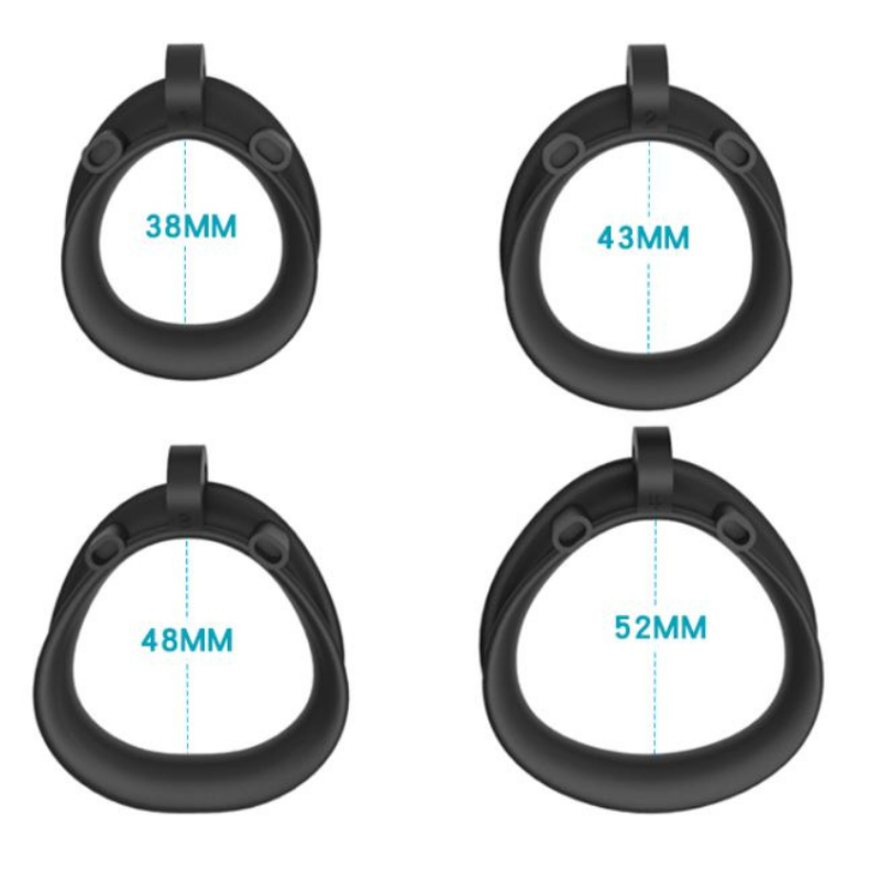 Vier Basisringe in 38, 43, 48 und 52 mm