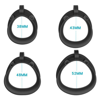 Vier Basisringe in 38, 43, 48 und 52 mm