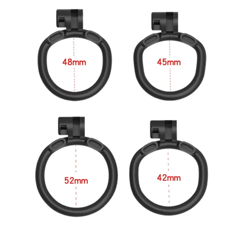 Mitgelieferte Basisringgrößen 42, 45, 48 und 52 mm