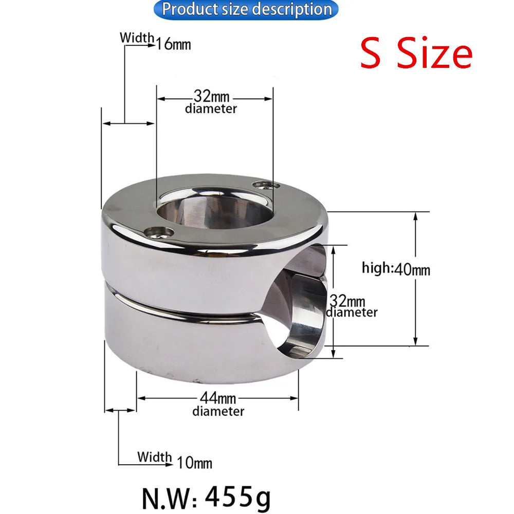 Maßzeichnung der Größe S mit 455 g