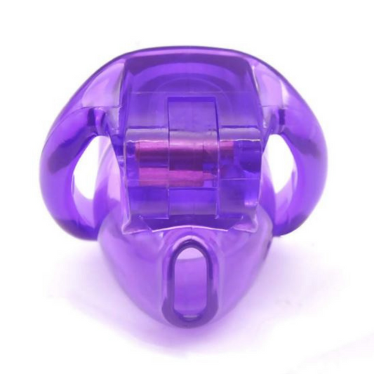 Purple Nub aus violettem Kunstharz in Frontansicht