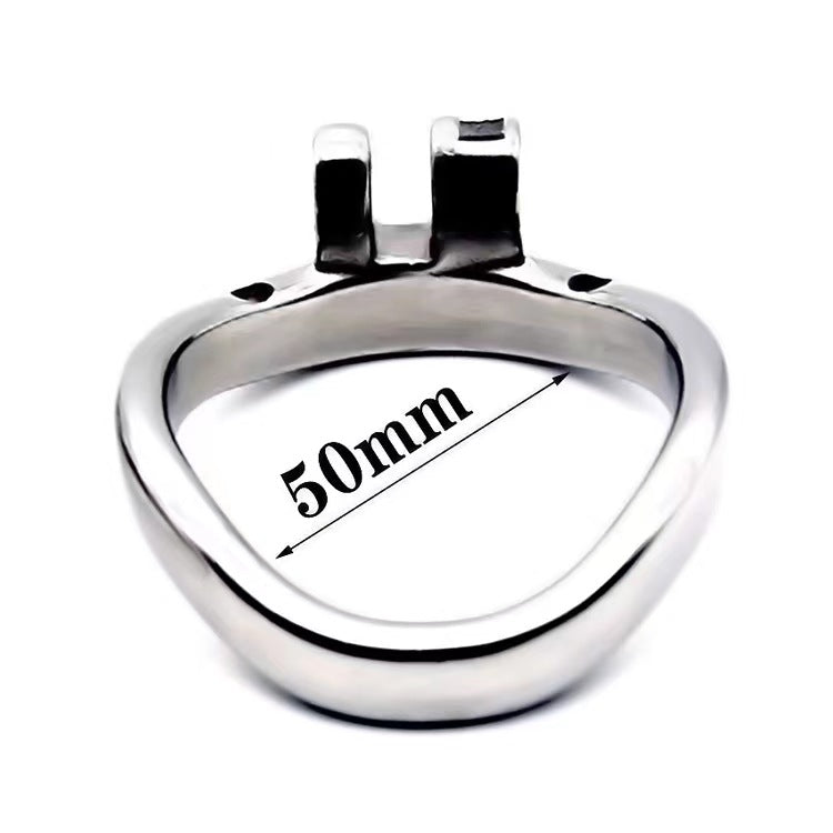 Gebogener Stahlring mit 50 mm Maßangabe