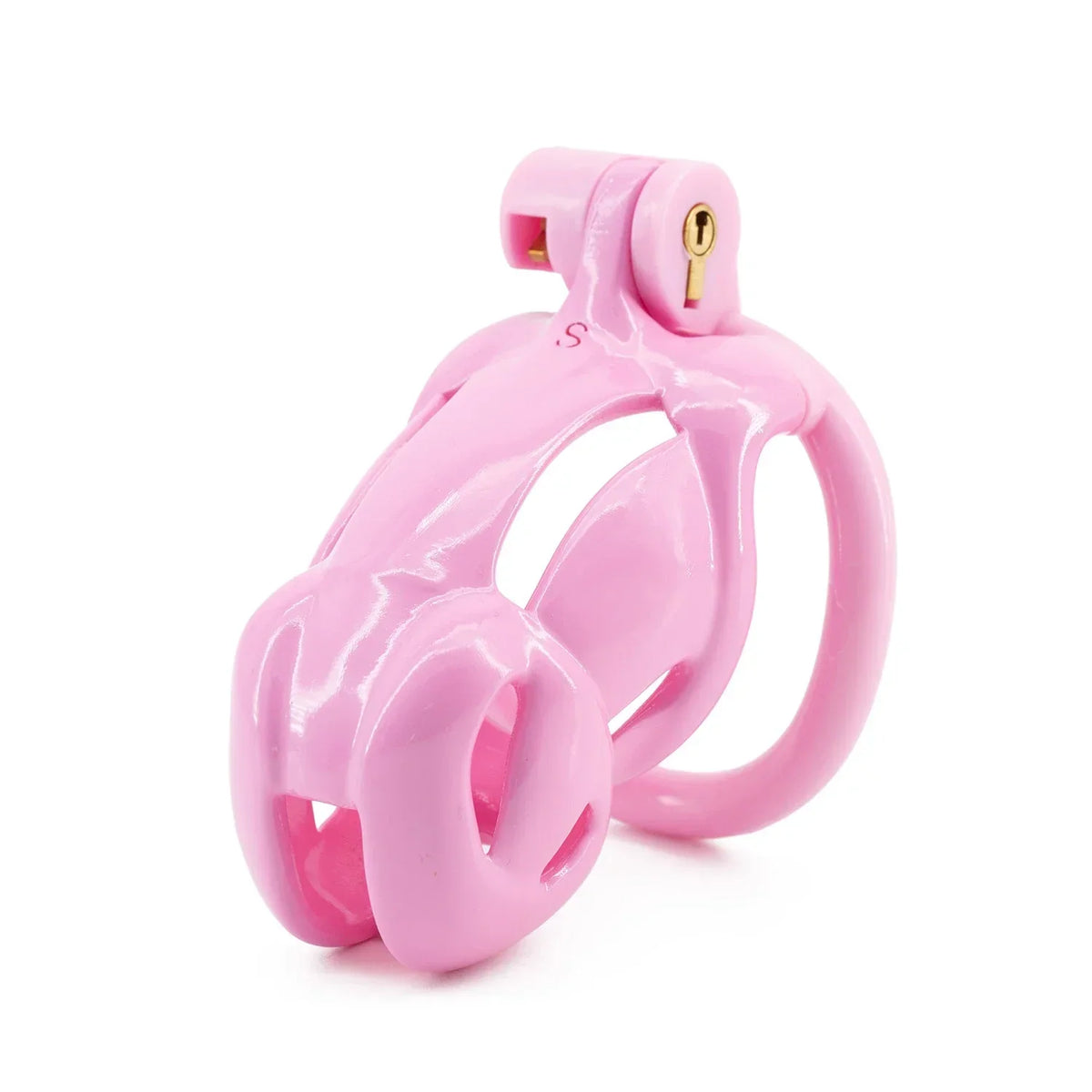 Pinker Viper-Käfig in Schrägansicht