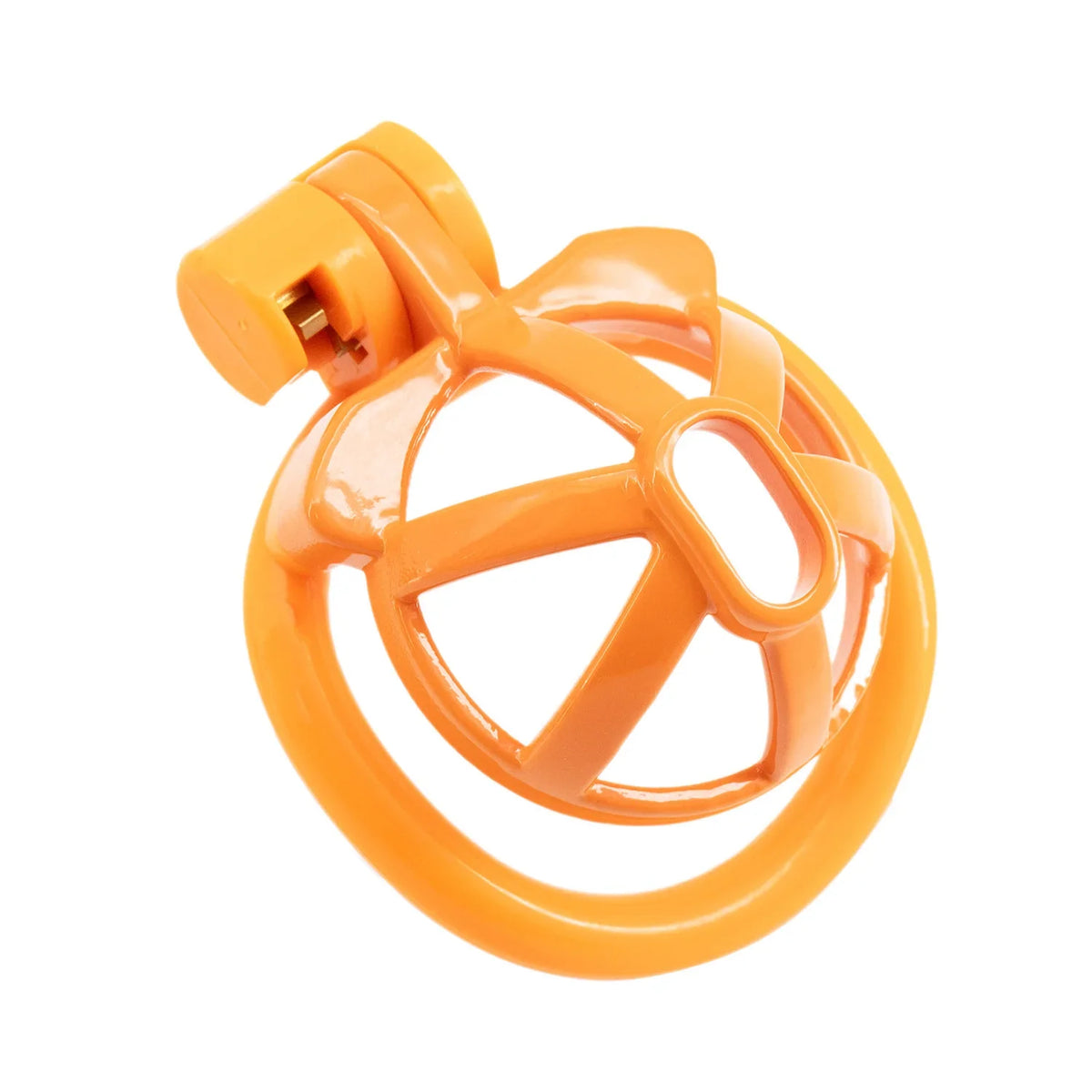 Orange Front mit schmalen Streben
