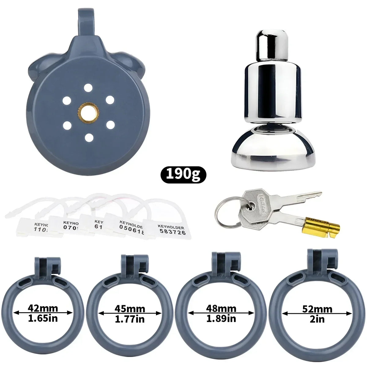 Blaues Set ohne Haltegurt