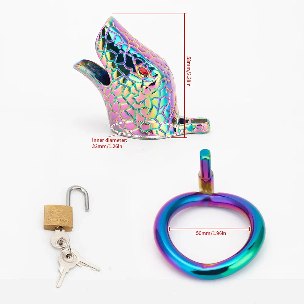 Regenbogen-Set mit 50-mm-Ring