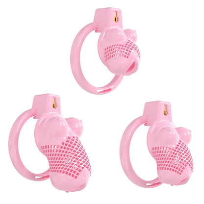 Drei pinke Größen der Modellreihe 17