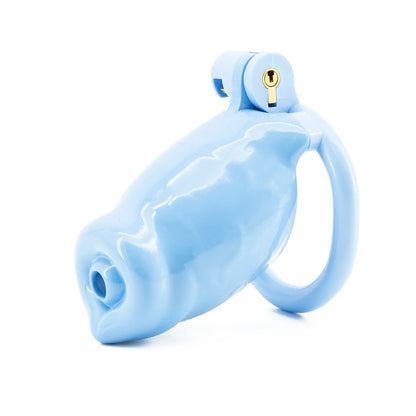 Langer blauer Käfig