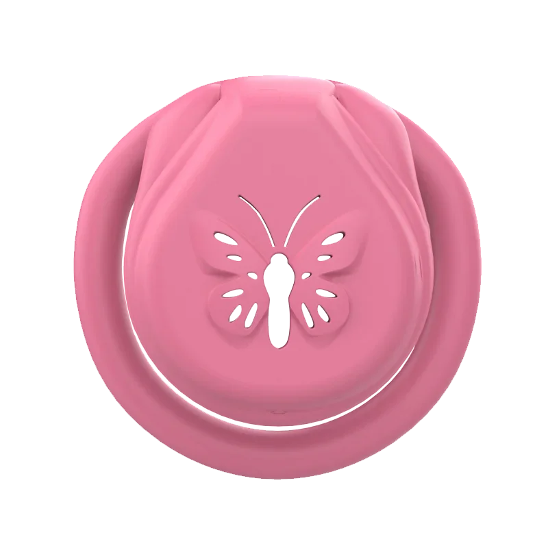 Pinke Front mit Schmetterlingsmuster