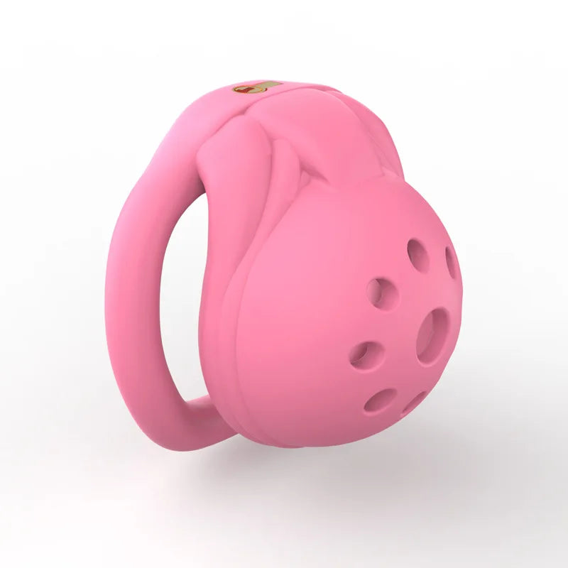 Pinker Käfig ohne Einsatz
