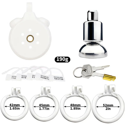 Weißes Set ohne Haltegurt