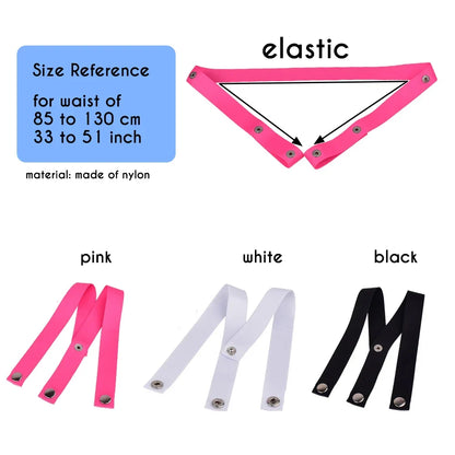 Maße und Farben des elastischen Haltegurts