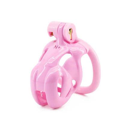 Pinker N-Plus-Käfig
