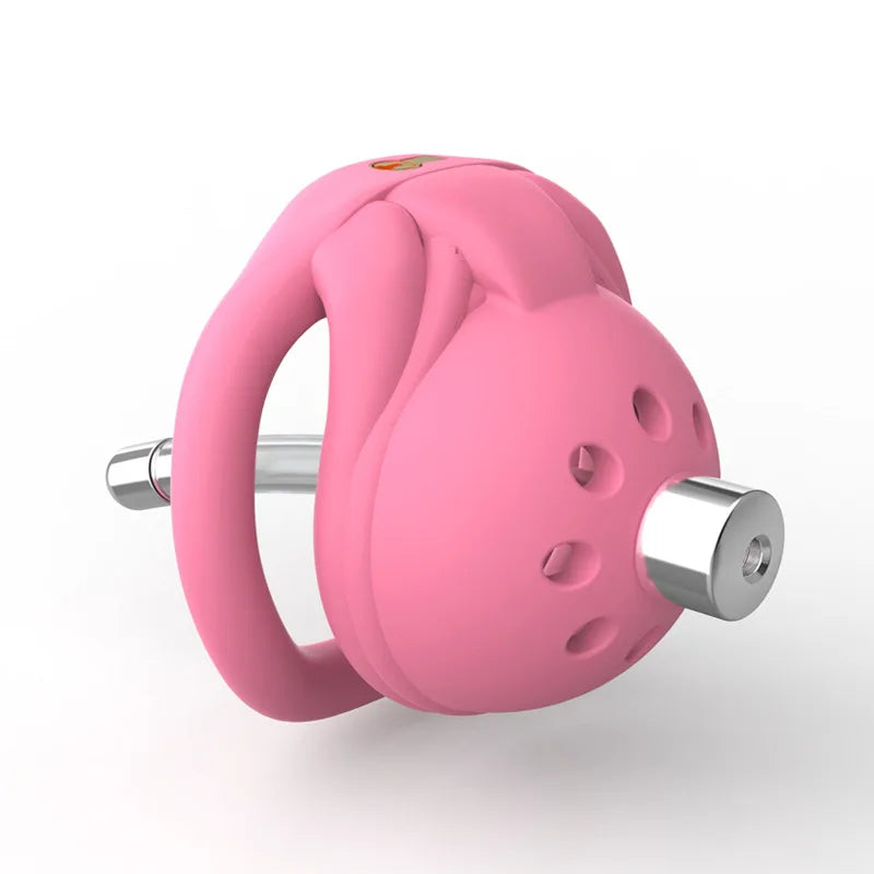 Pinker Käfig mit Einsatz