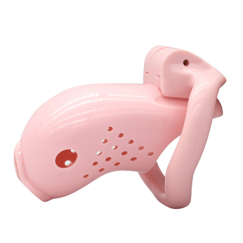 Seitenprofil des pinken Sissy Prison
