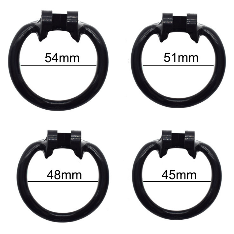 Vier Basisringe in 45, 48, 51 und 54 mm