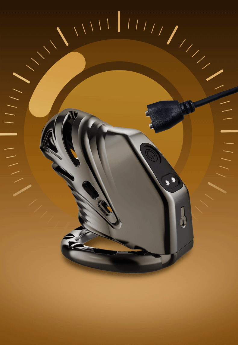 Magnetisches Ladekabel am Käfig