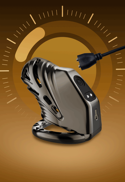 Magnetisches Ladekabel am Käfig