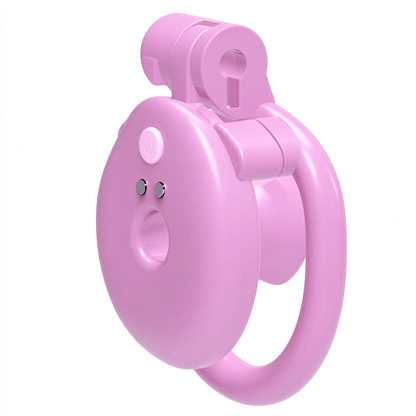 Pinker Vibrationskäfig schräg