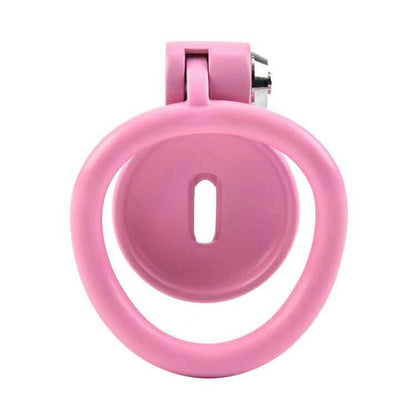 Rückseitige Öffnung des pinken Käfigs