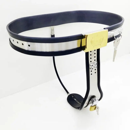 Schwarzes Taillenband und Front schräg
