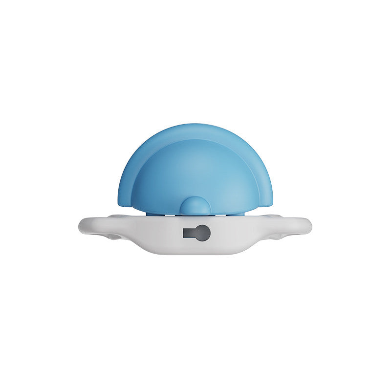 Blaue Glockenfront von oben