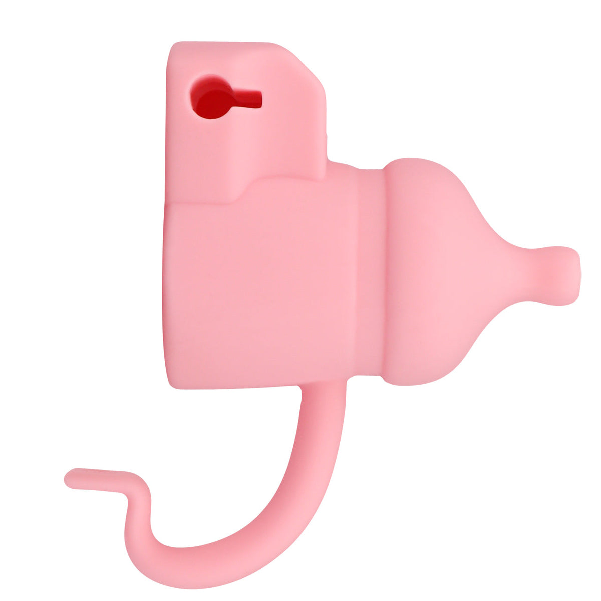 Pinke Hülle seitlich