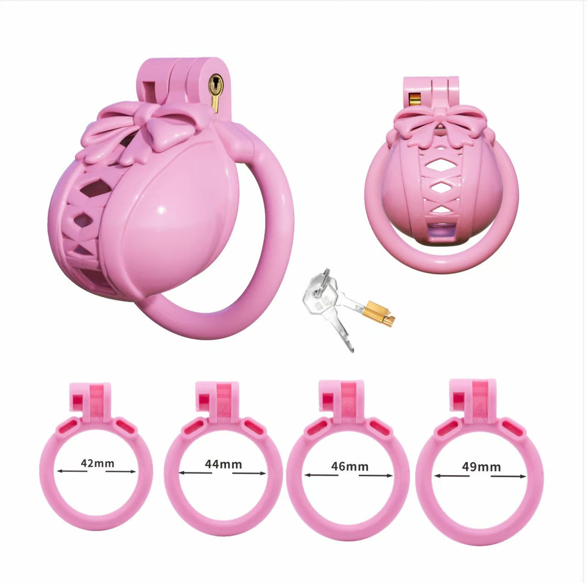 Pinkes Set ohne Haltegurt