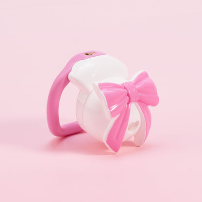 Pinke Ringausführung schräg