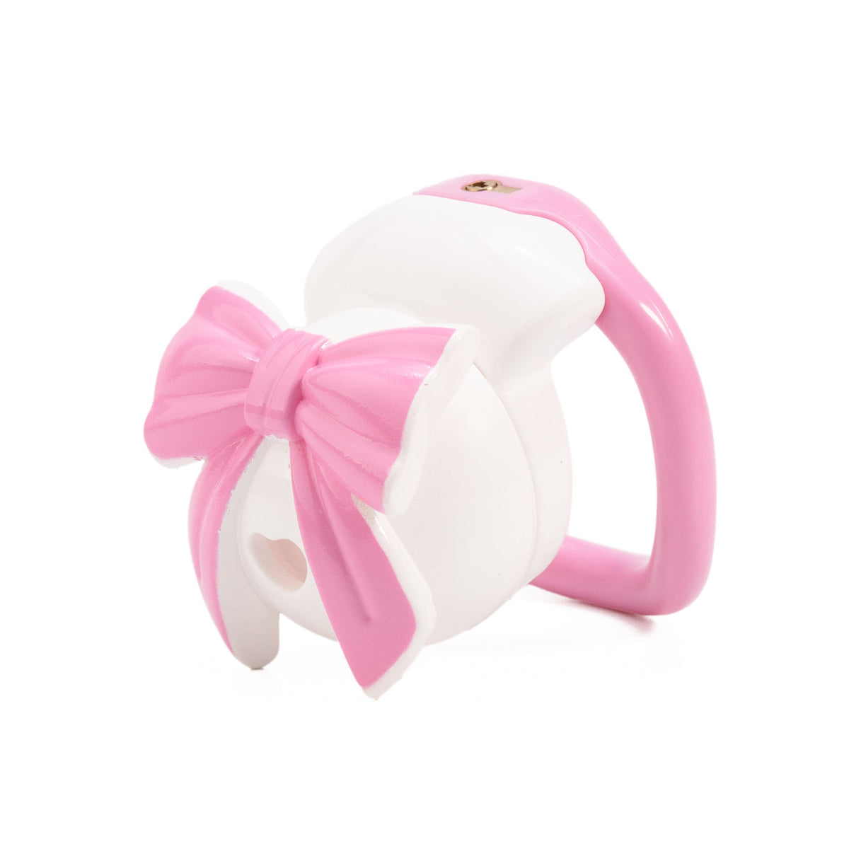 Pinker Ring seitlich