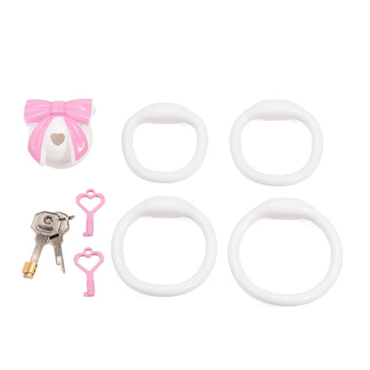 Set mit vier weißen Ringen