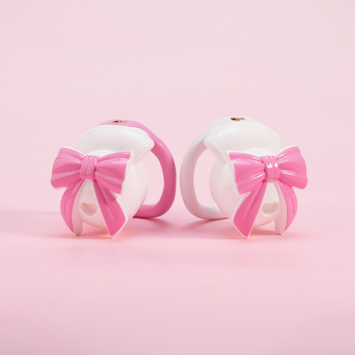 Weiße und pinke Ringausführung