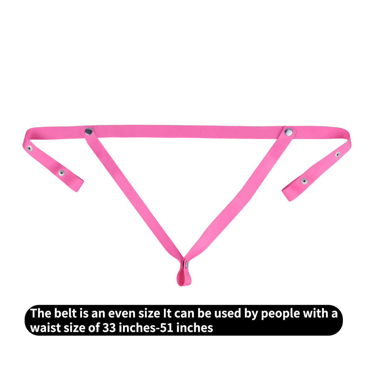Verstellbarer pinker Haltegurt