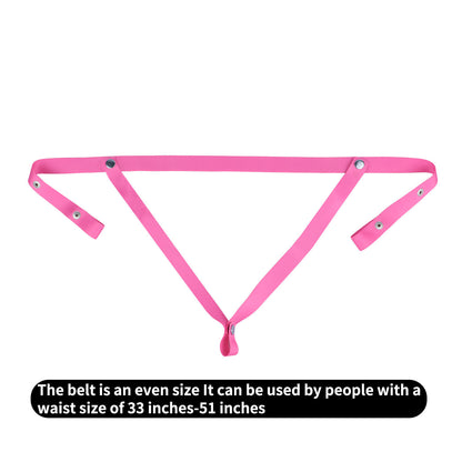 Verstellbarer pinker Haltegurt
