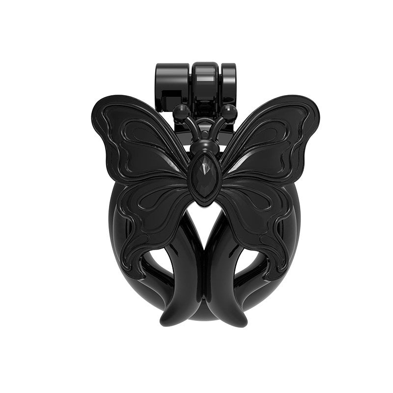 Schwarze Schmetterlingsfront frontal