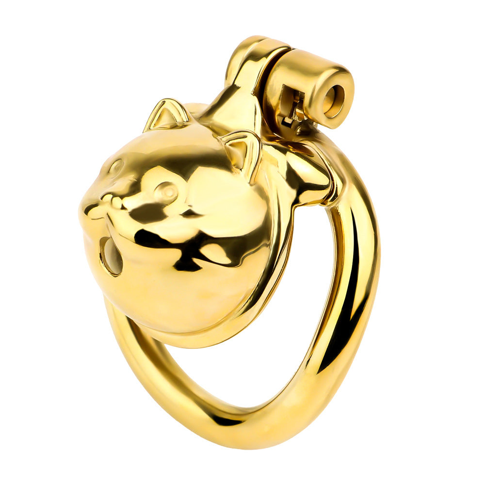 Goldfarbene Kappe und Basisring