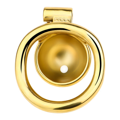 Innenseite der goldfarbenen Kappe