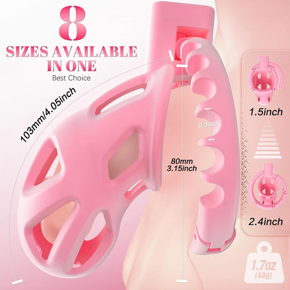 Maße der großen pinken Hülle