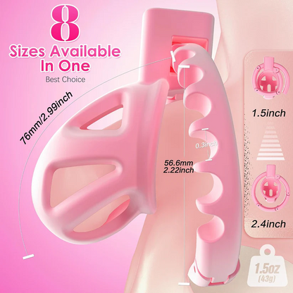 Maße der kleinen pinken Hülle